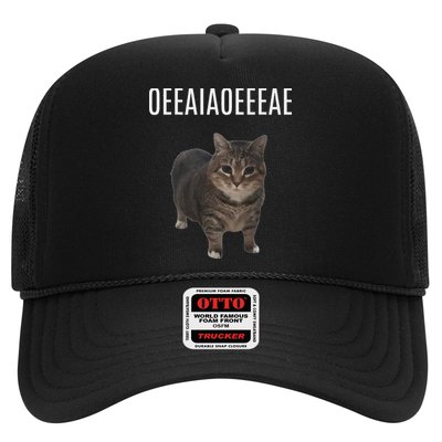 Oiiaoiia Cat Spinning Cat Meme Funny Trendy Cat Lovers Art Trucker Hat
