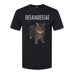 Oiiaoiia Cat Spinning Cat Meme Funny Trendy Cat Lovers Art Softstyle CVC T-Shirt