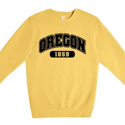 Oregon Collegiate Style 1859 Premium Crewneck Sweatshirt