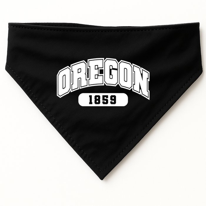 Oregon Collegiate Style 1859 USA-Made Doggie Bandana