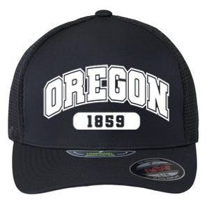 Oregon Collegiate Style 1859 Flexfit Unipanel Trucker Cap