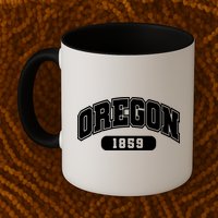 Oregon Collegiate Style 1859 Mug