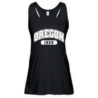 Oregon Collegiate Style 1859 Ladies Essential Flowy Tank