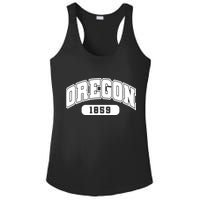 Oregon Collegiate Style 1859 Ladies PosiCharge Competitor Racerback Tank