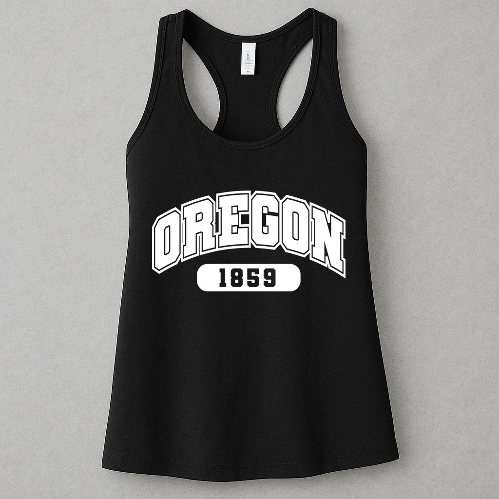 Oregon Collegiate Style 1859 Womens Tank Top