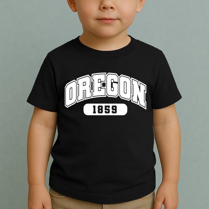 Oregon Collegiate Style 1859 Toddler T-Shirt