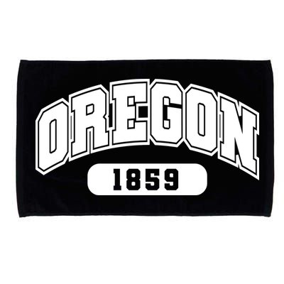 Oregon Collegiate Style 1859 Microfiber Hand Towel