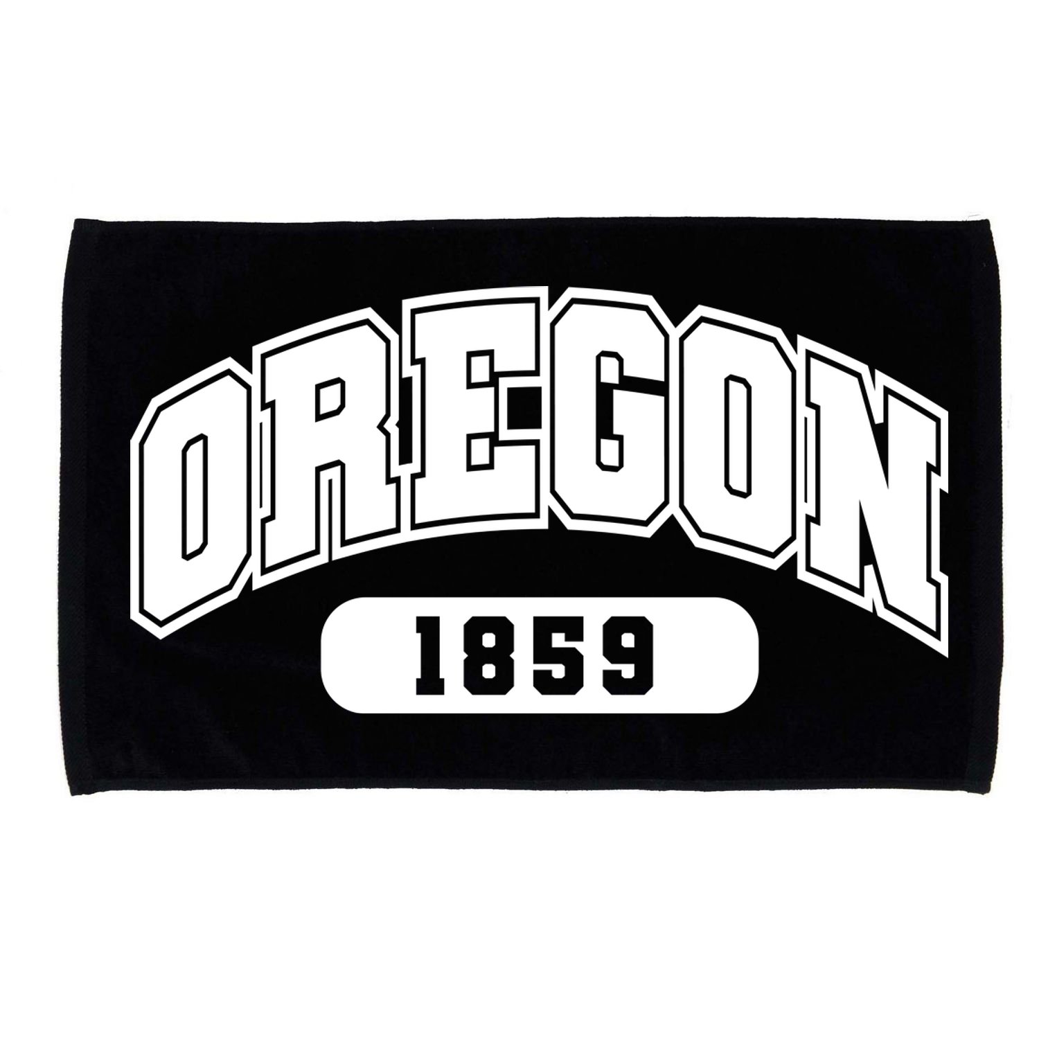 Oregon Collegiate Style 1859 Microfiber Hand Towel