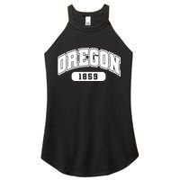 Oregon Collegiate Style 1859 Women's Perfect Tri Rocker Tank