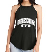 Oregon Collegiate Style 1859 Women's Perfect Tri Rocker Tank