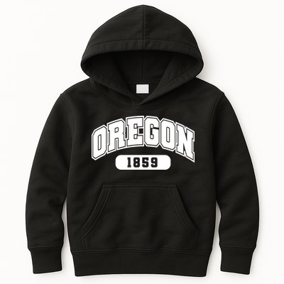 Oregon Collegiate Style 1859 Kids Hoodie