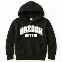 Oregon Collegiate Style 1859 Kids Hoodie