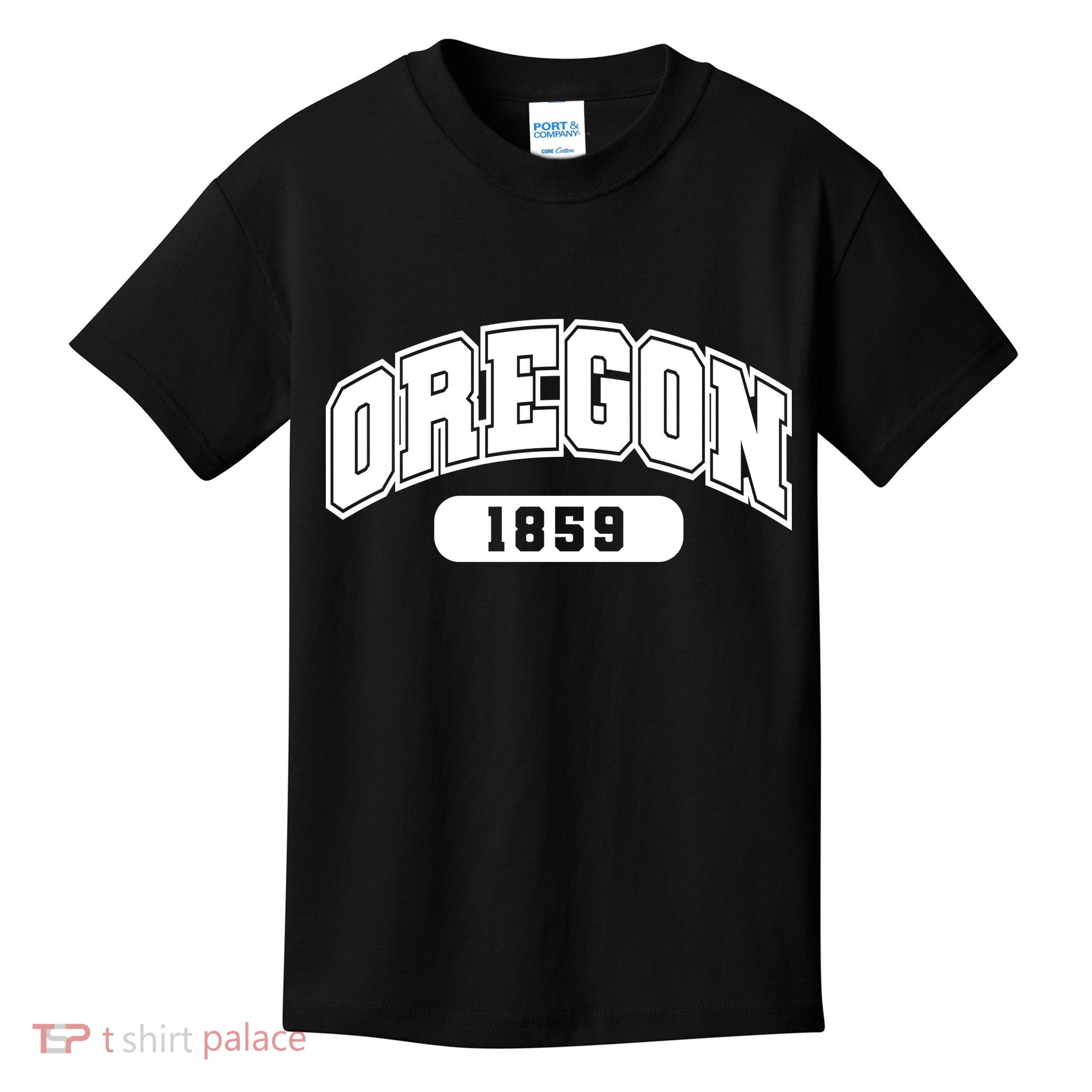 Oregon Collegiate Style 1859 Kids T-Shirt