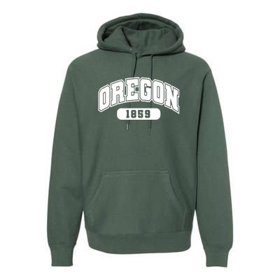 Oregon Collegiate Style 1859 Premium Hoodie