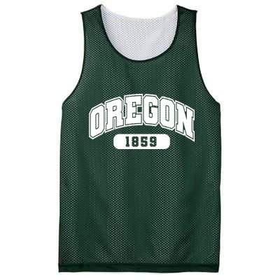 Oregon Collegiate Style 1859 Mesh Reversible Basketball Jersey Tank