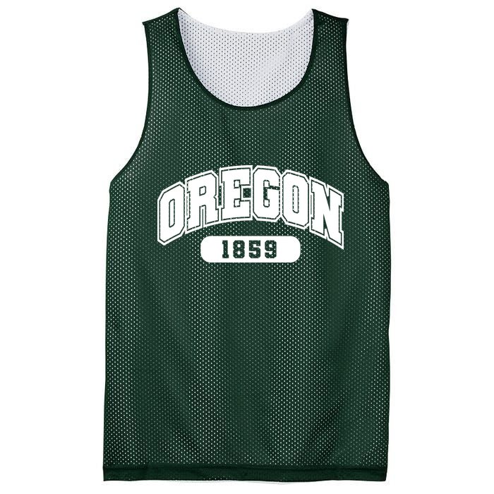 Oregon Collegiate Style 1859 Mesh Reversible Basketball Jersey Tank