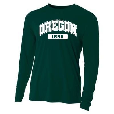 Oregon Collegiate Style 1859 Cooling Performance Long Sleeve Crew