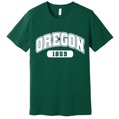 Oregon Collegiate Style 1859 Premium T-Shirt
