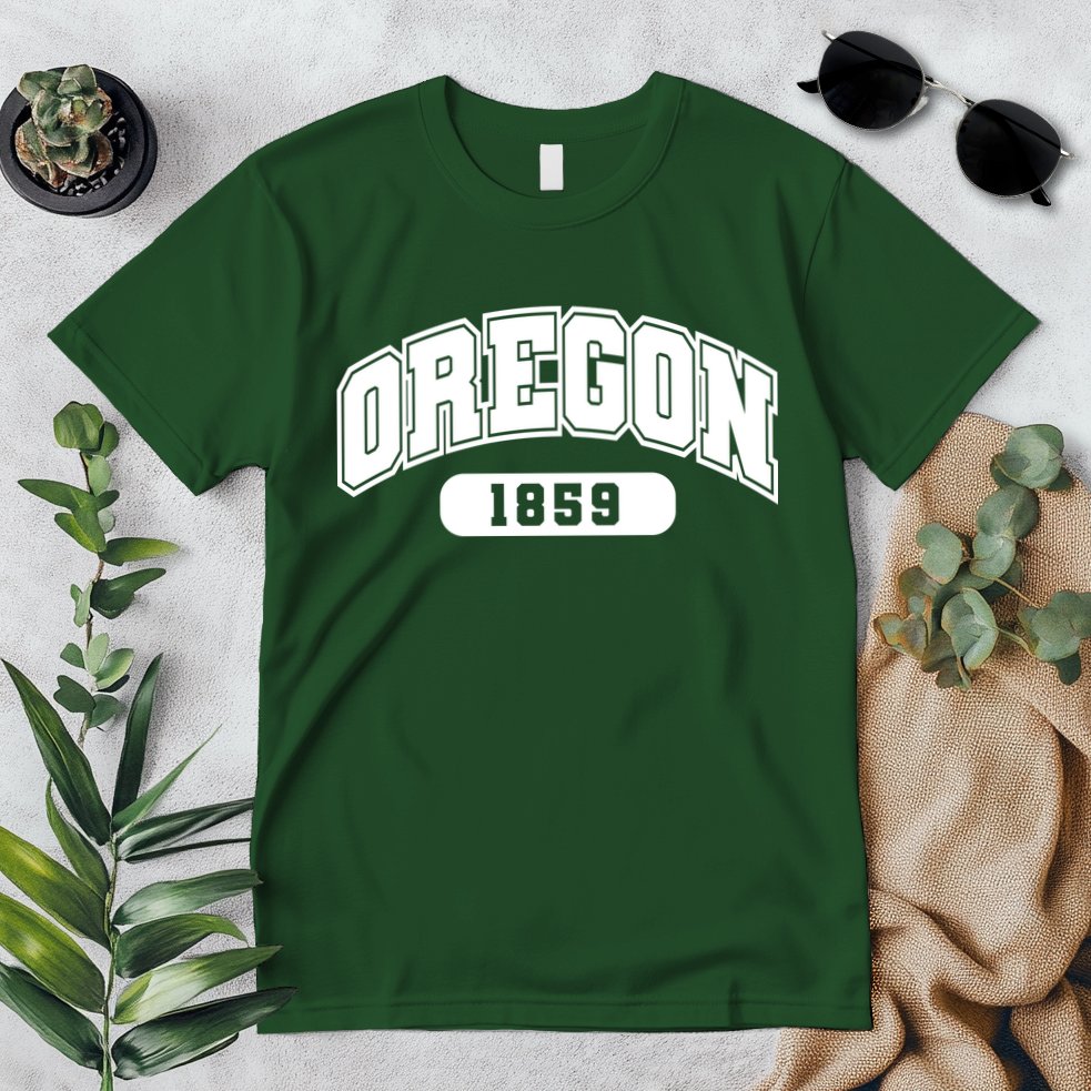 Oregon Collegiate Style 1859 Premium T-Shirt