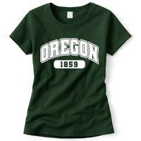 Oregon Collegiate Style 1859 Womens T-Shirt