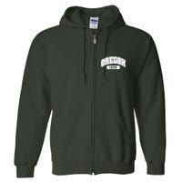 Oregon Collegiate Style 1859 Full Zip Hoodie
