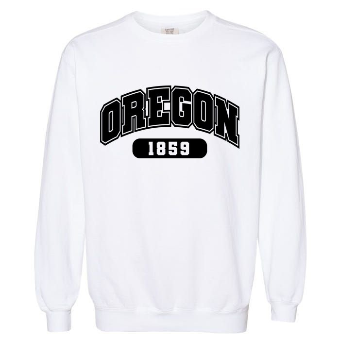 Oregon Collegiate Style 1859 Garment-Dyed Sweatshirt