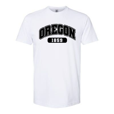 Oregon Collegiate Style 1859 Softstyle CVC T-Shirt