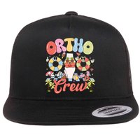 Ortho Crew Summer Vibes Orthopedic Surgeon Flat Bill Trucker Hat