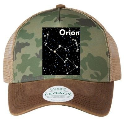 Orion Constellation Space Solar System Stars Legacy Tie Dye Trucker Hat