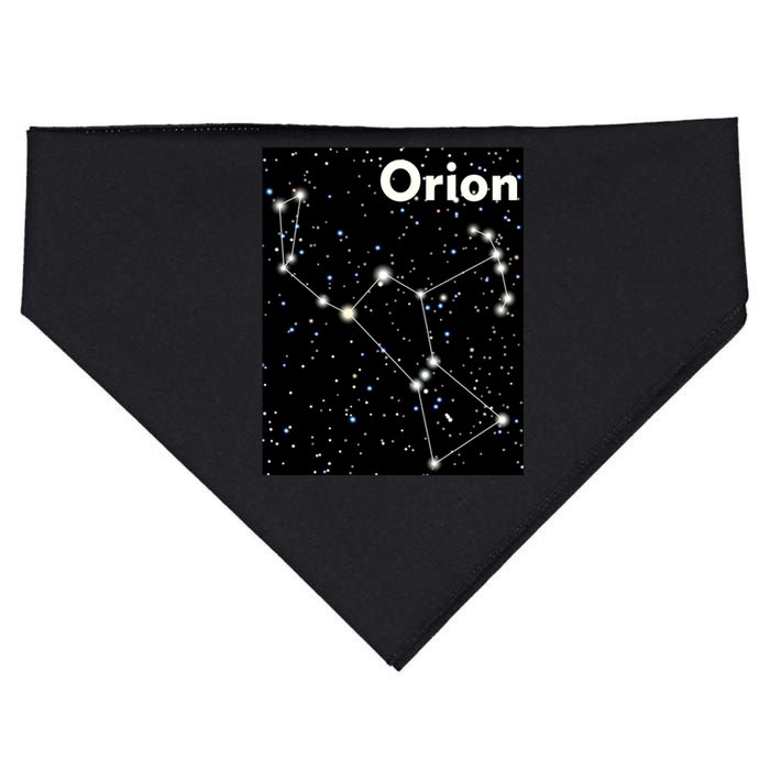 Orion Constellation Space Solar System Stars USA-Made Doggie Bandana