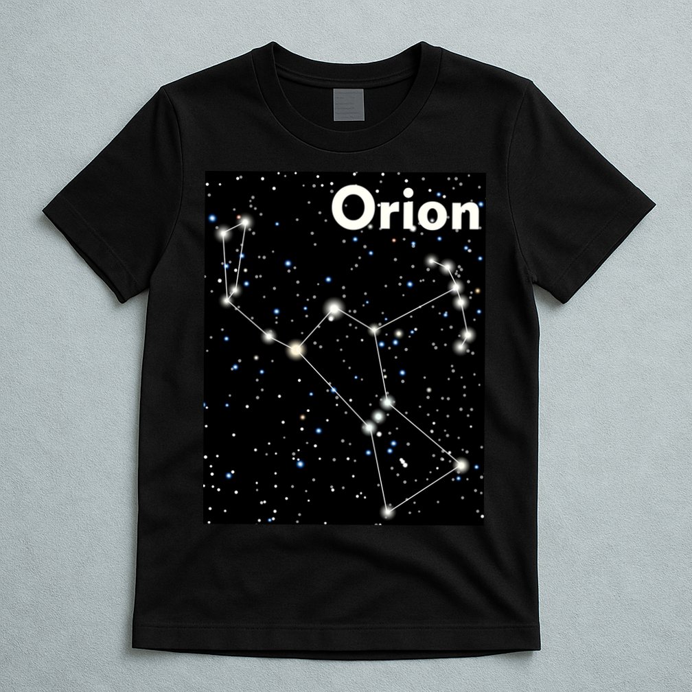 Orion Constellation Space Solar System Stars T-Shirt
