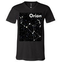 Orion Constellation Space Solar System Stars V-Neck T-Shirt