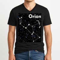 Orion Constellation Space Solar System Stars V-Neck T-Shirt