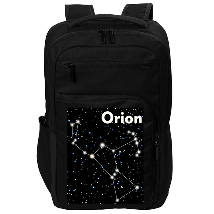 Orion Constellation Space Solar System Stars Impact Tech Backpack