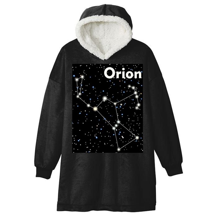 Orion Constellation Space Solar System Stars Hooded Wearable Blanket