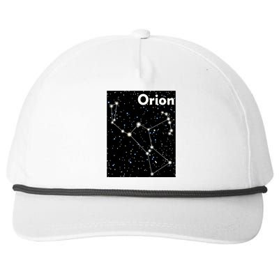 Orion Constellation Space Solar System Stars Snapback Five-Panel Rope Hat