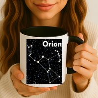 Orion Constellation Space Solar System Stars Mug