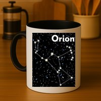 Orion Constellation Space Solar System Stars Mug