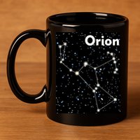 Orion Constellation Space Solar System Stars 11oz C Handle Ceramic Mug