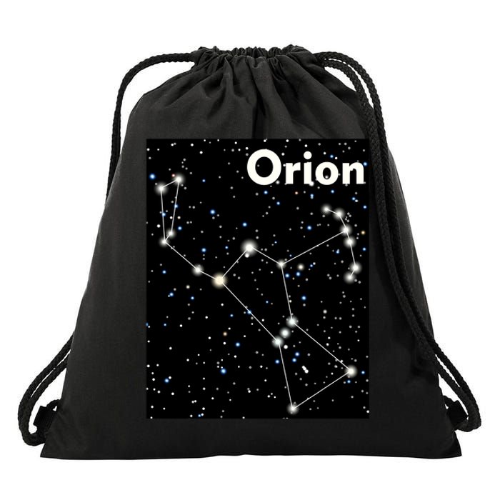 Orion Constellation Space Solar System Stars Drawstring Bag