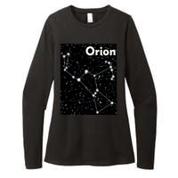 Orion Constellation Space Solar System Stars Womens CVC Long Sleeve Shirt