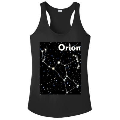 Orion Constellation Space Solar System Stars Ladies PosiCharge Competitor Racerback Tank