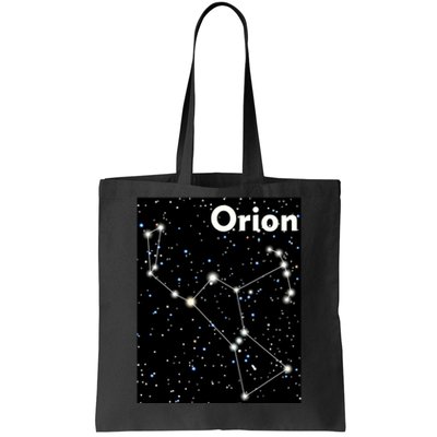 Orion Constellation Space Solar System Stars Tote Bag