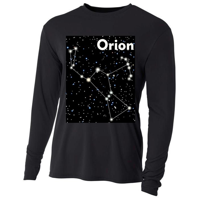 Orion Constellation Space Solar System Stars Cooling Performance Long Sleeve Crew
