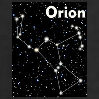 Orion Constellation Space Solar System Stars 25L Jumbo Tote