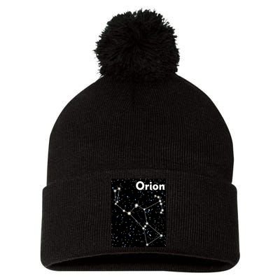 Orion Constellation Space Solar System Stars Pom Pom 12in Knit Beanie