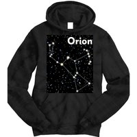 Orion Constellation Space Solar System Stars Tie Dye Hoodie