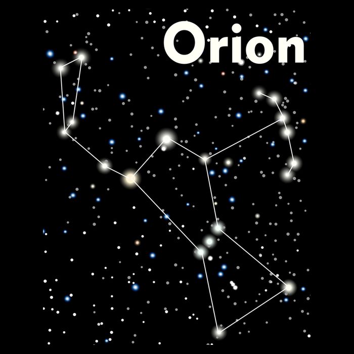 Orion Constellation Space Solar System Stars Tie-Dye T-Shirt