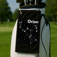 Orion Constellation Space Solar System Stars Golf Towel