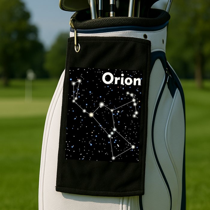 Orion Constellation Space Solar System Stars Golf Towel